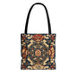 East Asian Mandala Full Art Tote Bag