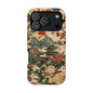 East Asian Vintage Landscape iPhone Case | Magnetic Impact-Resistant Case