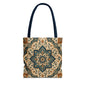 Full Art Elaborate Moroccan Canvas Tote Bag
