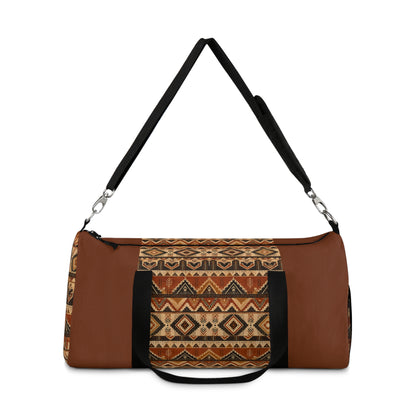 African Tribal Traditional Expresso Gym Duffel Bag