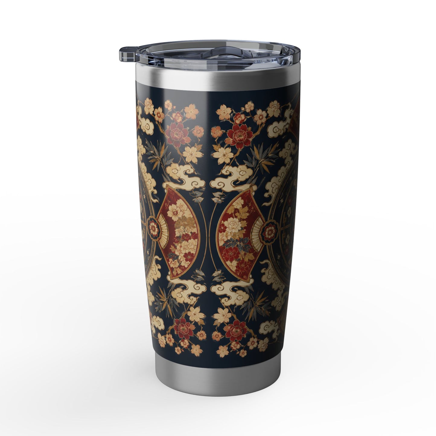 East Asian Mandala Tumbler | 20oz Water Bottle