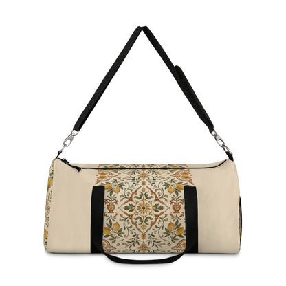Mediterranean Moroccan Lemon Gym Duffle Bag