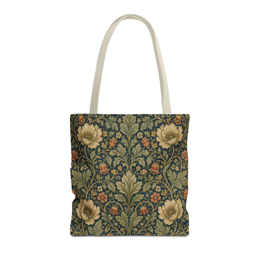 William Morris Vintage Botanical Full Art Tote Bag