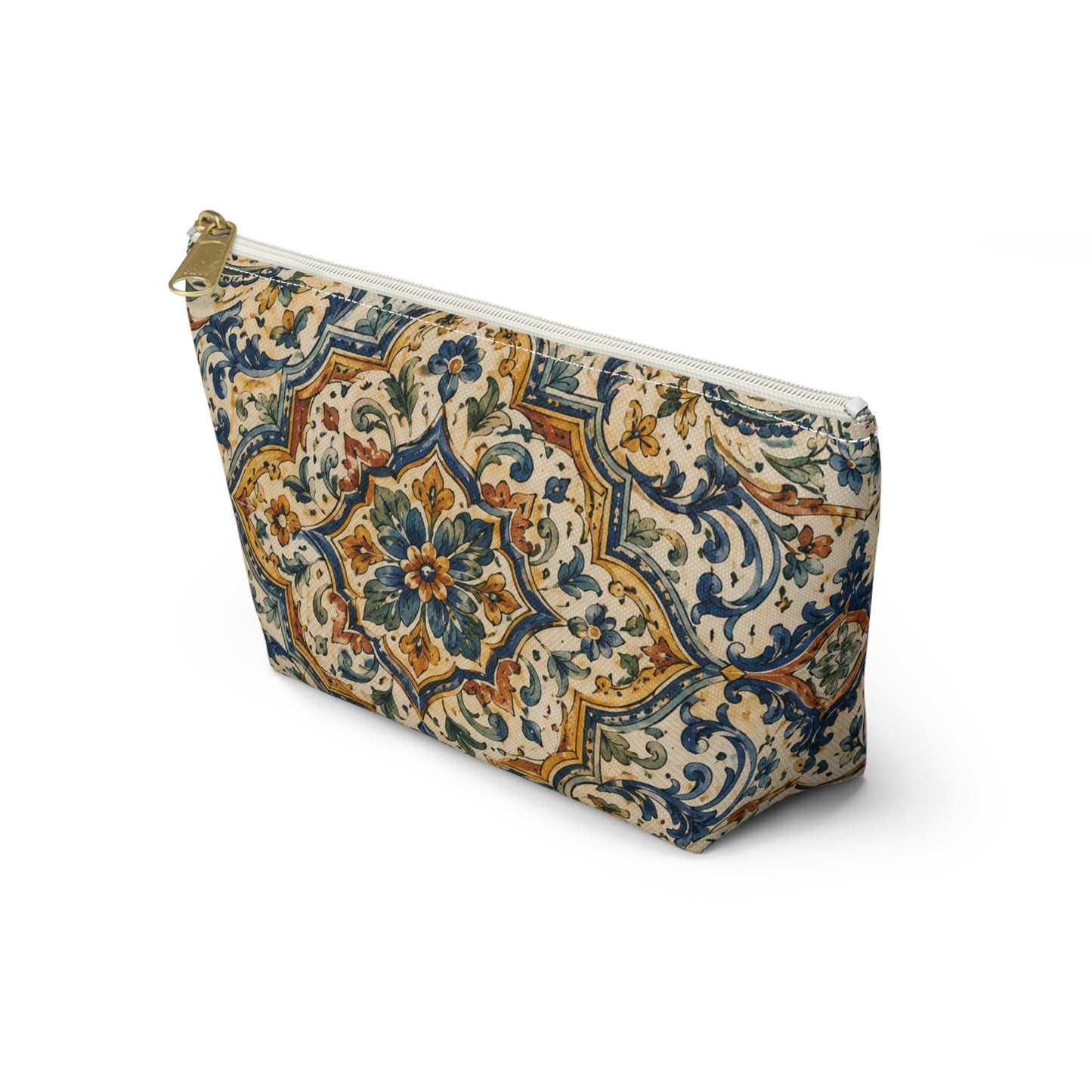 Moroccan Spanish T-Bottom Makeup Bag