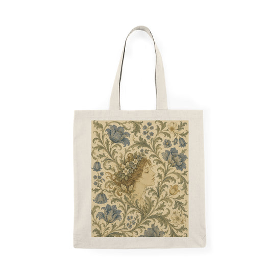100% Cotton William Morris Vintage Portrait Tote Bag