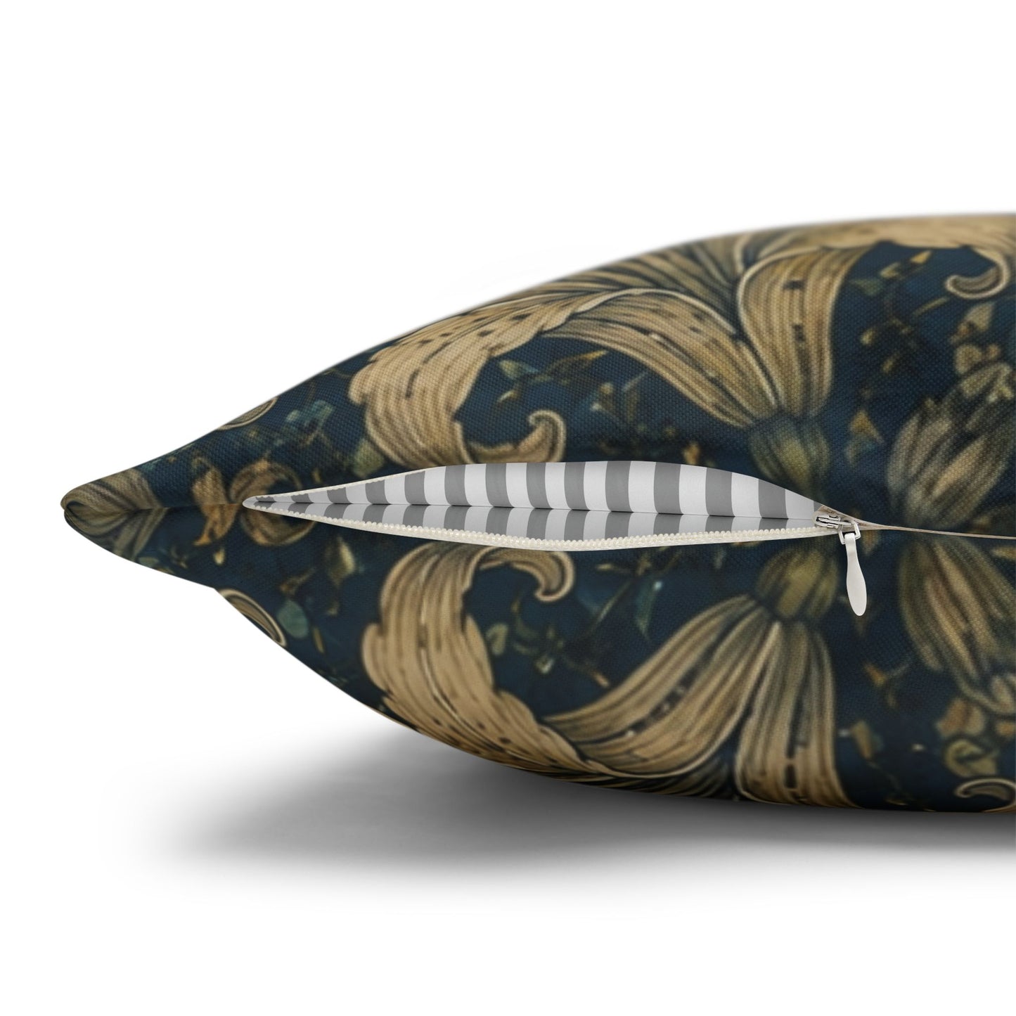 William Morris Damask Floral Lily Pillowcase Cover