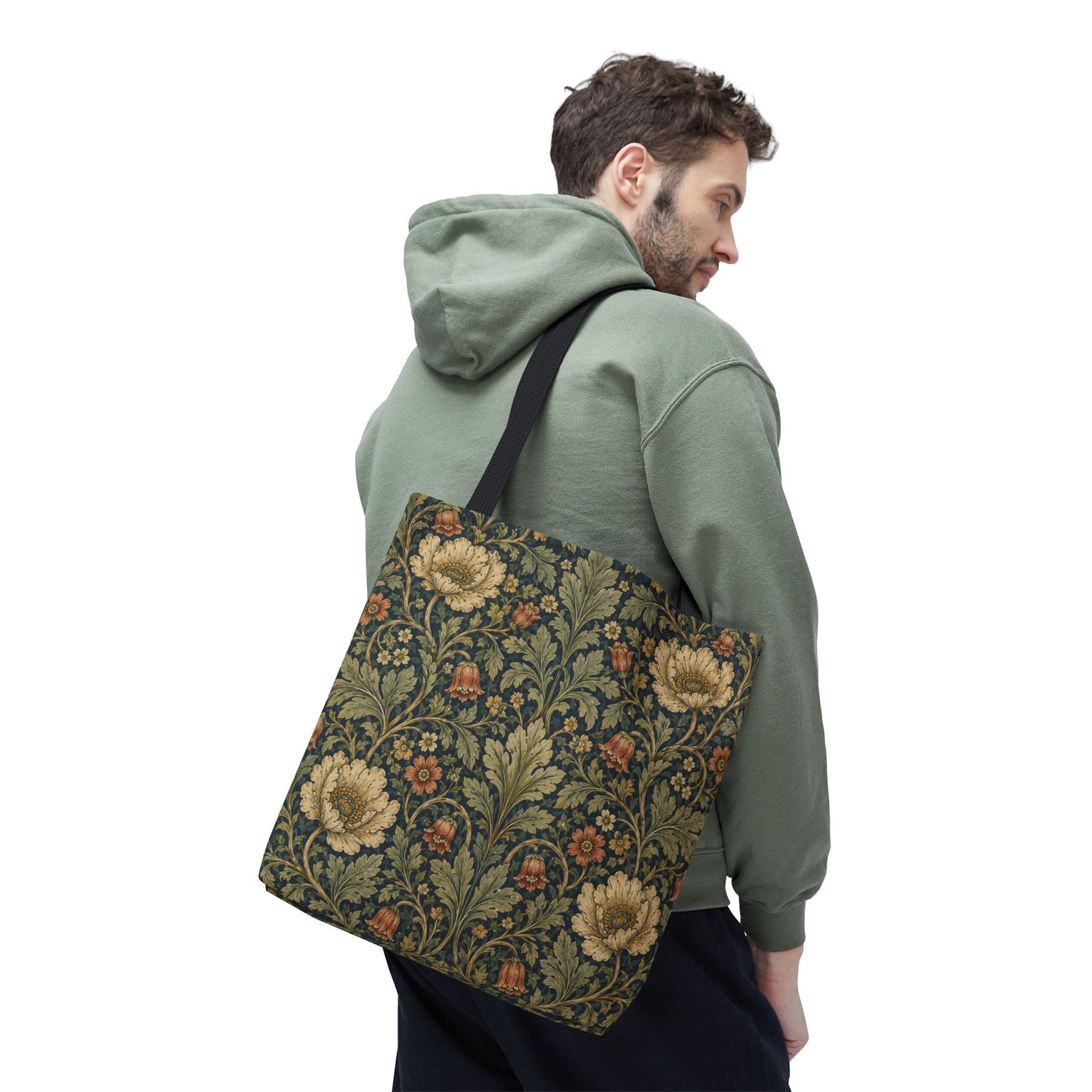 William Morris Vintage Botanical Full Art Tote Bag