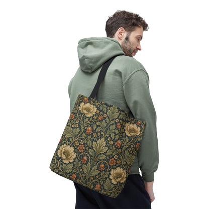 William Morris Vintage Botanical Full Art Tote Bag