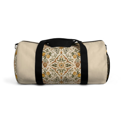 Mediterranean Moroccan Lemon Gym Duffle Bag