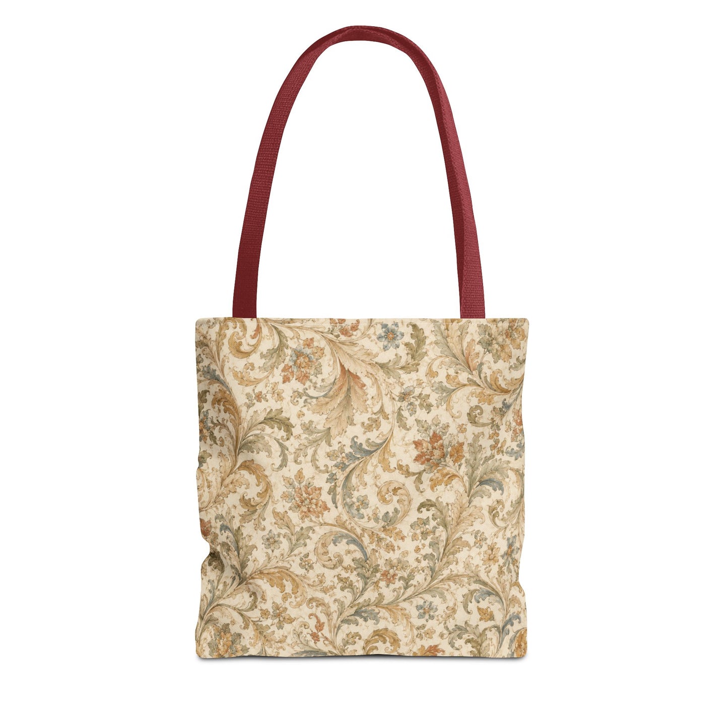 William Morris Floral Scroll Damask Full Art Tote Bag