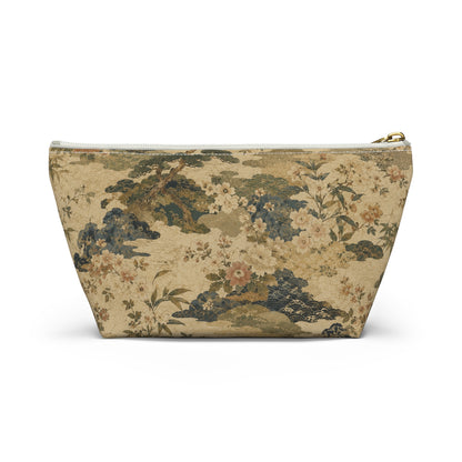 Vintage Japanese Floral Make Up Accessory Bag