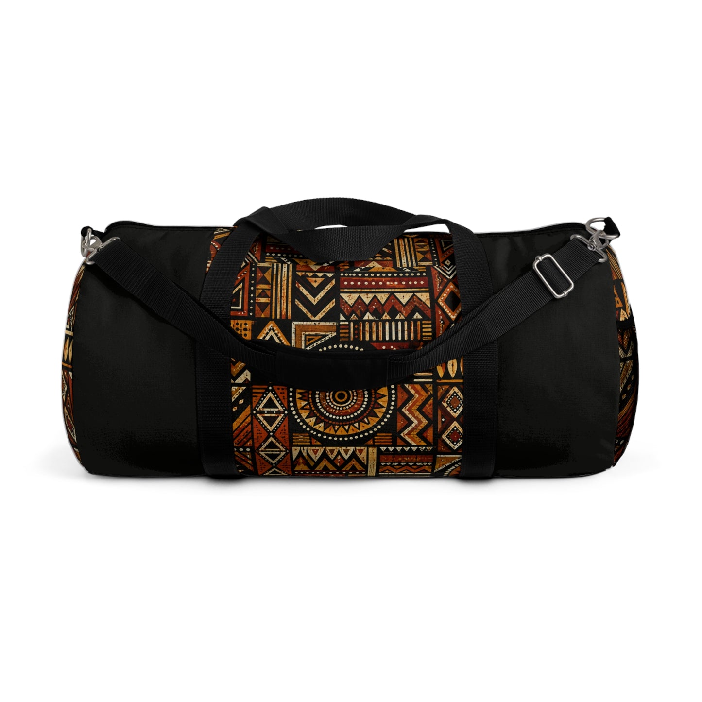 African Tribal Geometric Gym Duffel Bag