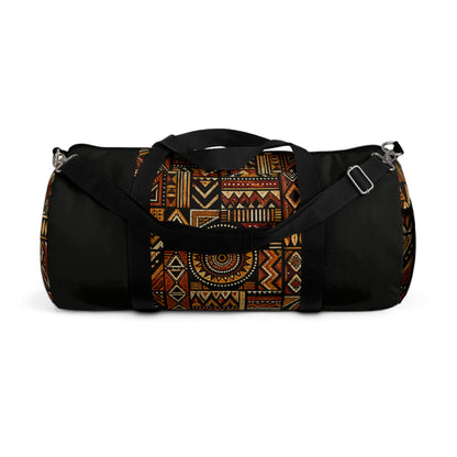 African Tribal Geometric Gym Duffel Bag