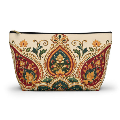 Indian Vintage Floral Mandala Makeup Pouch