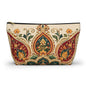 Indian Vintage Floral Mandala Makeup Pouch