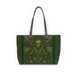 William Morris Forest Green Damask Floral Tote Bag