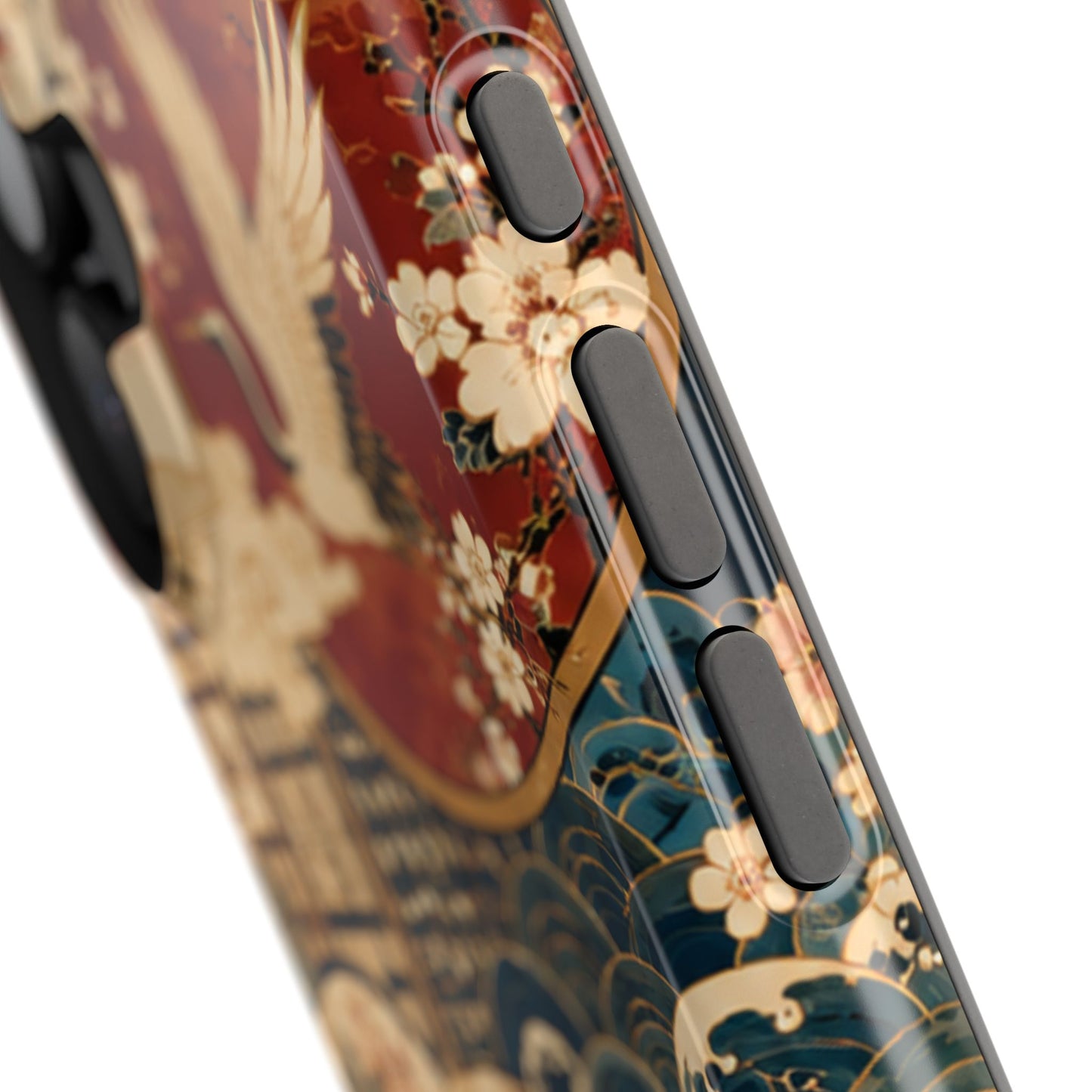 East Asian Floral iPhone Case | Magnetic Impact-Resistant Cases