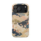 Vintage Japanese Floral Wave Magnetic Impact-Resistant iPhone Cases