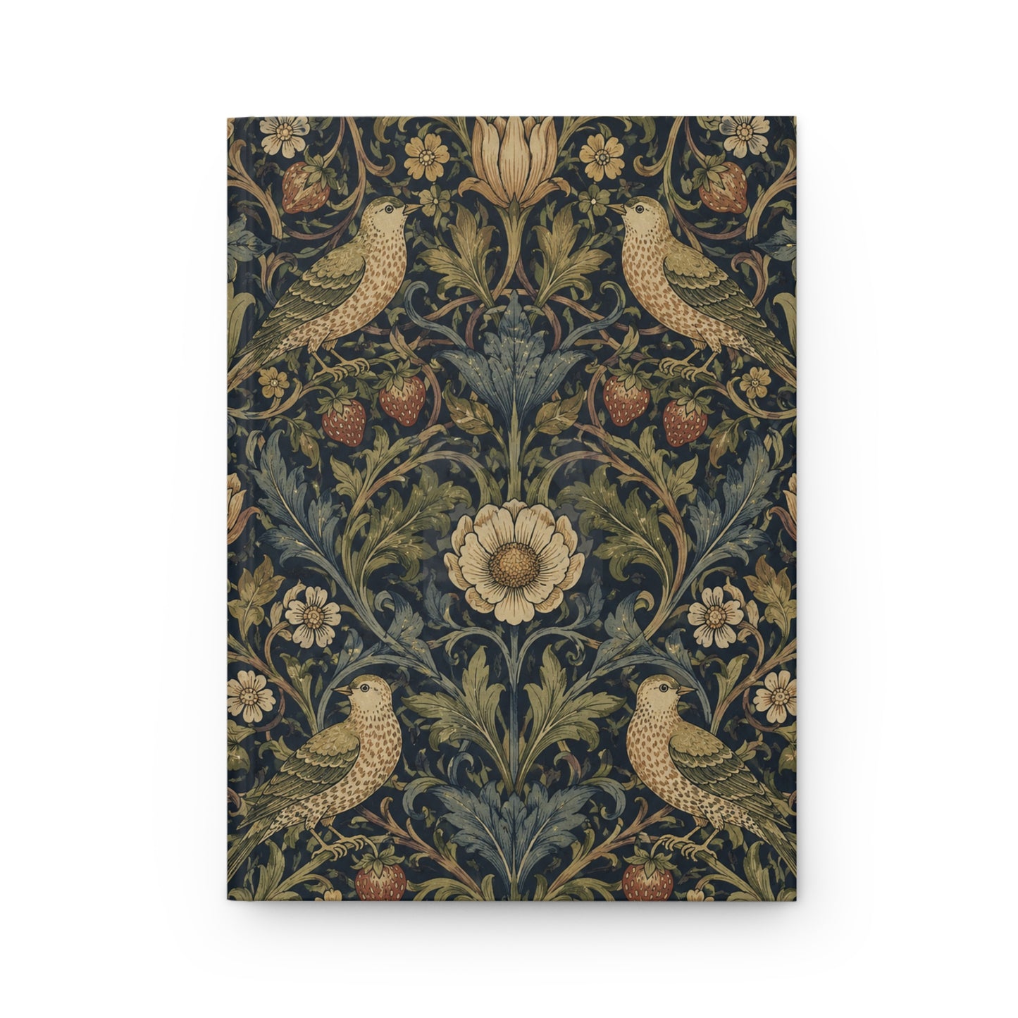 William Morris Vintage Bird Hardcover Journal