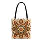 Indian Vintage Floral Mandala Full Art Tote Bag