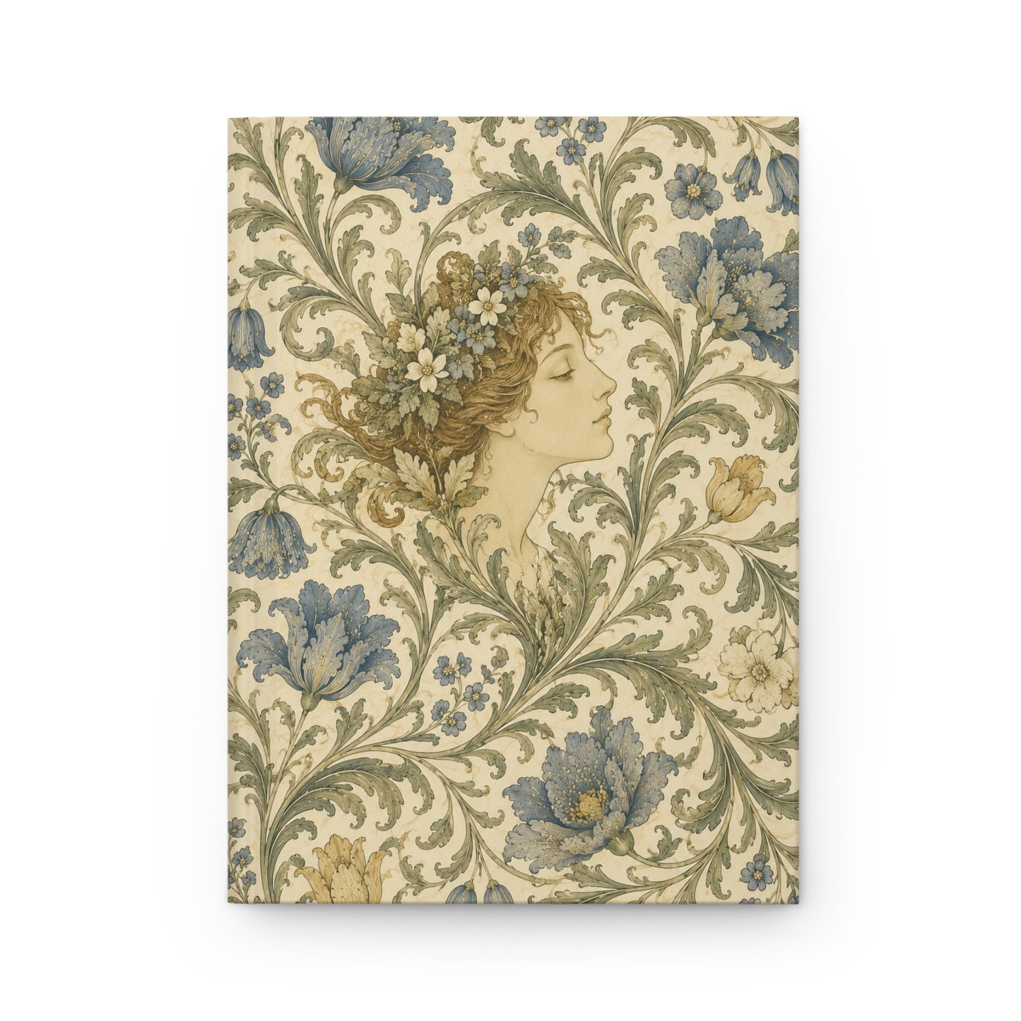 William Morris Vintage Portrait Hardcover Journal