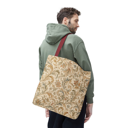 William Morris Floral Scroll Damask Full Art Tote Bag