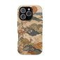 Vintage Japanese Animal Landscape Magnetic Impact-Resistant iPhone Cases