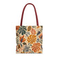 African Tribal Botanical Palm Full Art Tote Bag