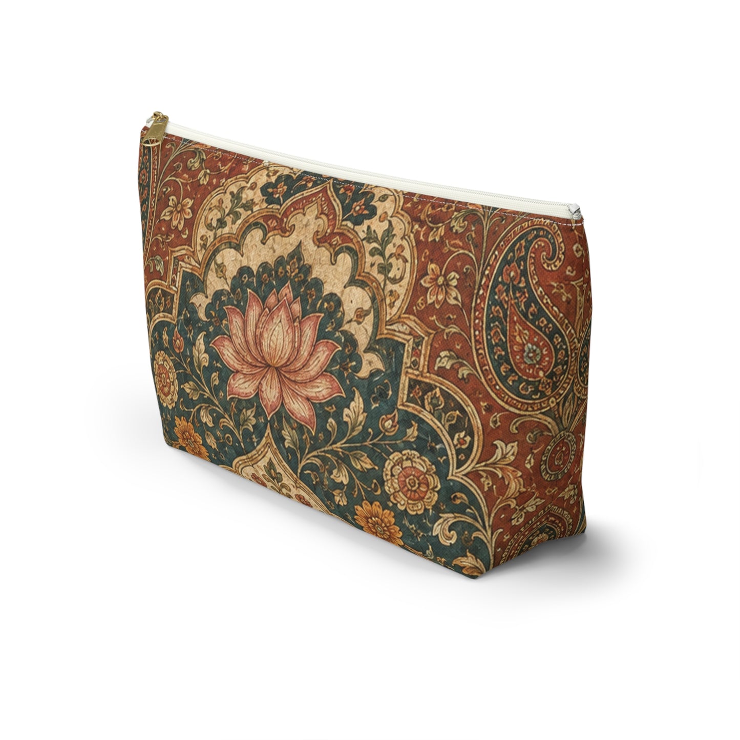 Indian Vintage Tapestry Makeup Accessory Pouch