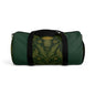 William Morris Forest Green Damask Floral Gym Duffel Bag