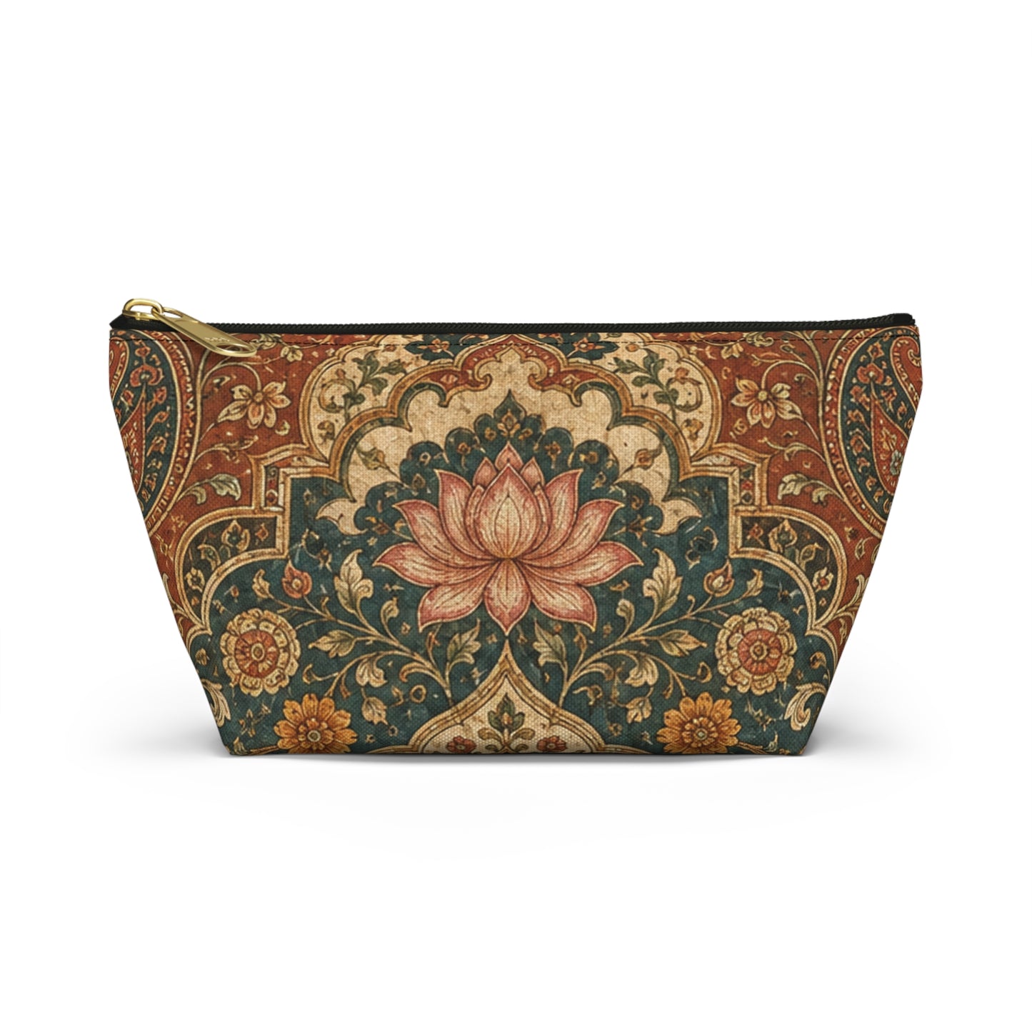 Indian Vintage Tapestry Makeup Accessory Pouch