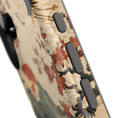 East Asian Vintage Landscape iPhone Case | Magnetic Impact-Resistant Case