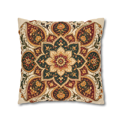 Indian Vintage Floral Mandala Bohemian Pillow Case cover