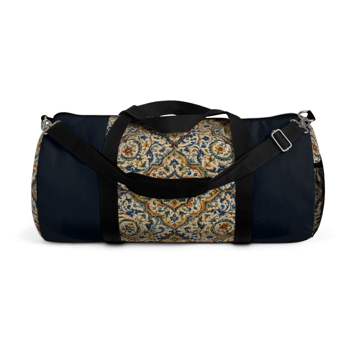 Mediterranean Spanish Navy Blue Gym Duffle Bag