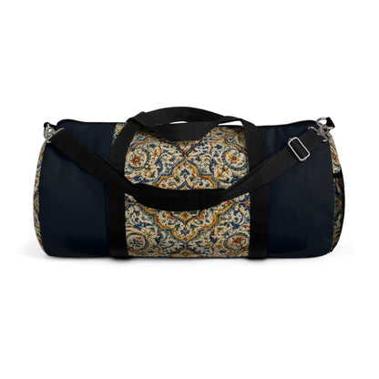 Mediterranean Spanish Navy Blue Gym Duffle Bag