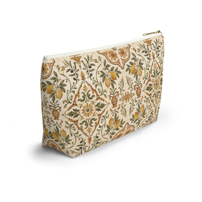 Mediterranean Moroccan Lemon Makeup Bag