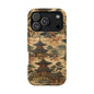 Vintage Japanese Temple Painting Magnetic Impact-Resistant iPhone Cases