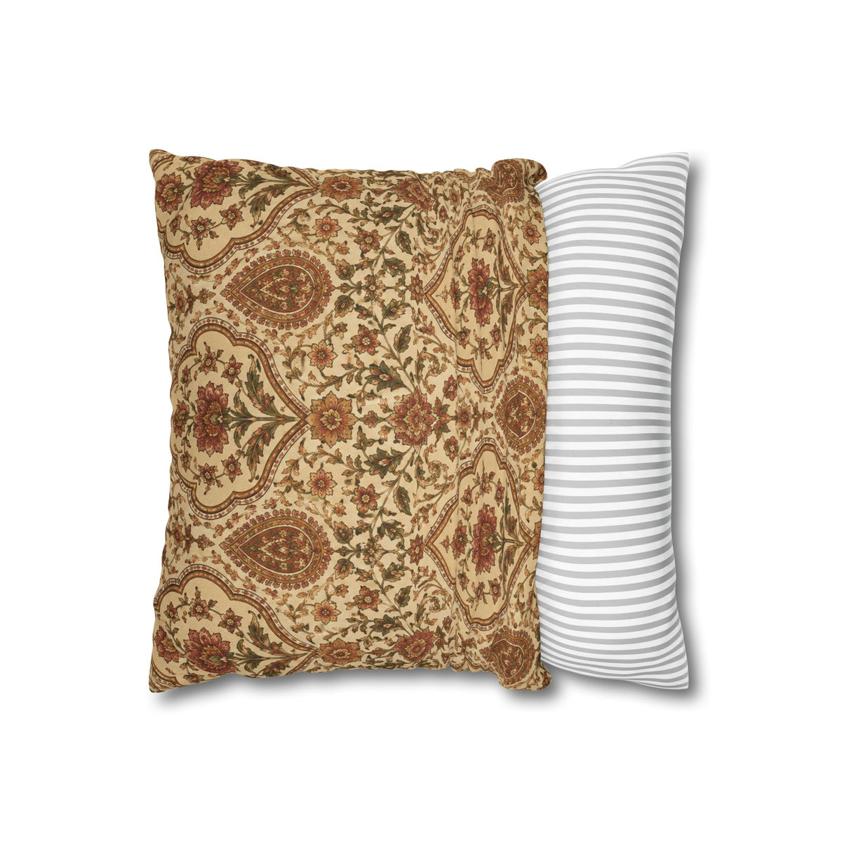 Moroccan Rose Traditional Pillow Cover