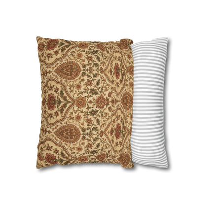 Moroccan Rose Traditional Pillow Cover