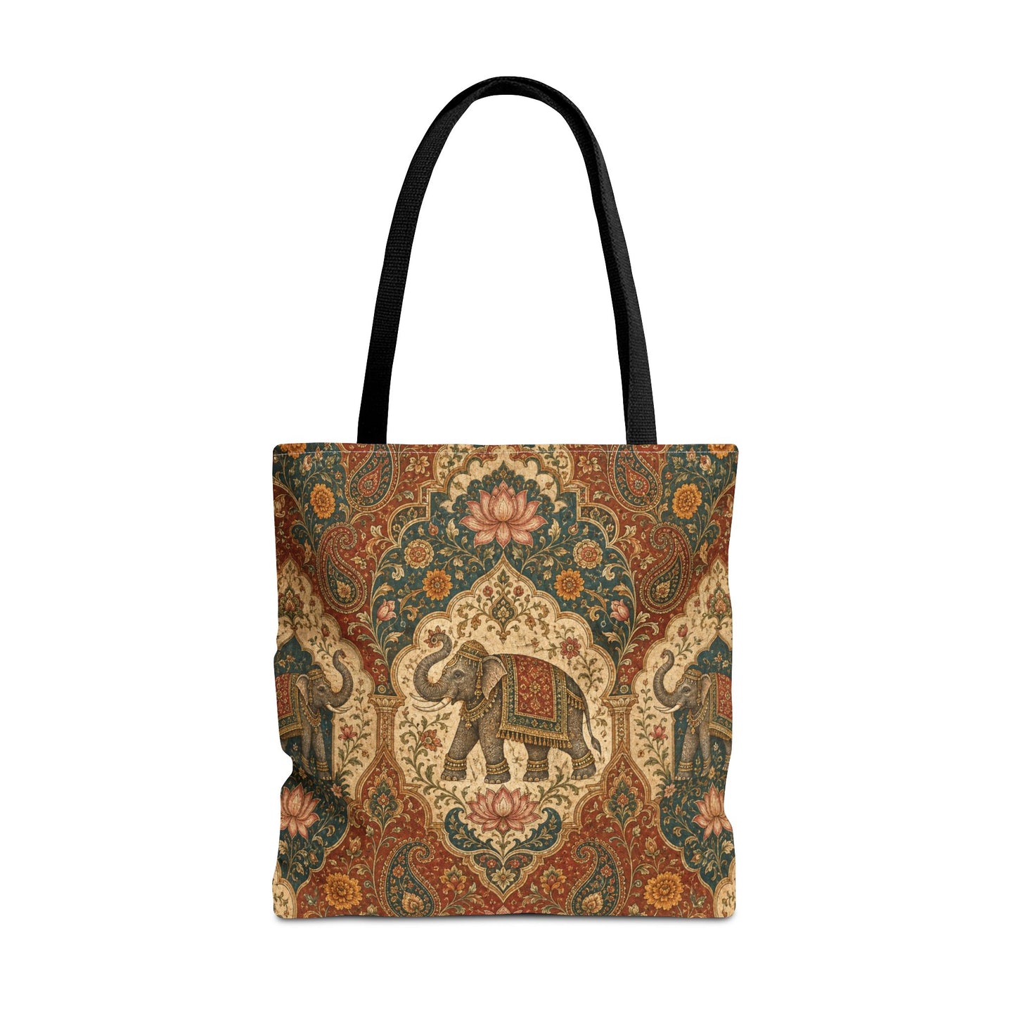 Indian Vintage Tapestry Full Art Tote Bag