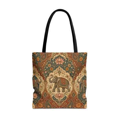Indian Vintage Tapestry Full Art Tote Bag
