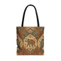 Indian Vintage Tapestry Full Art Tote Bag