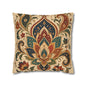 Indian Vintage Paisley Floral Throw Pillow Case Cover