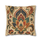 Indian Vintage Paisley Floral Throw Pillow Case Cover