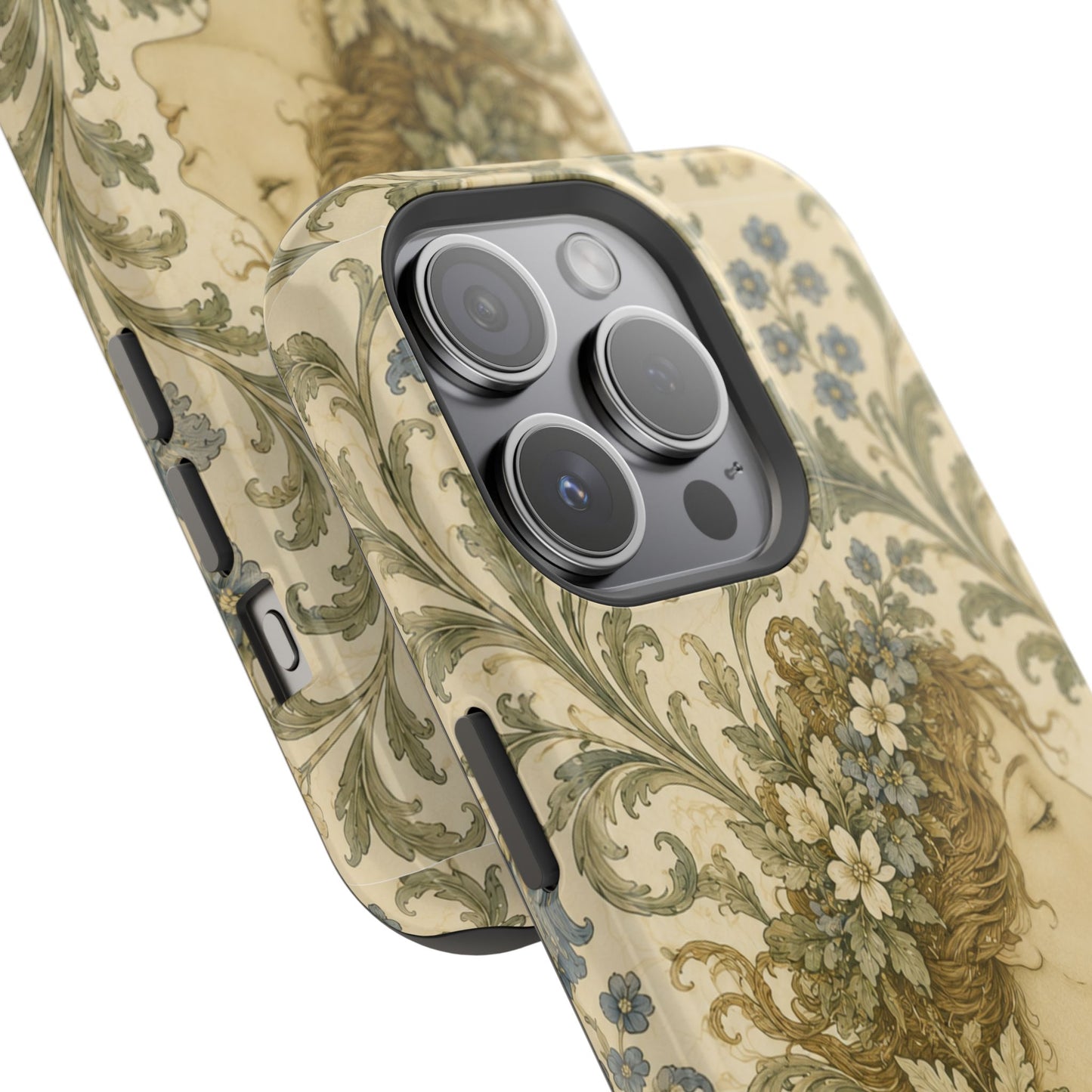 William Morris Vintage Portrait Magnetic iPhone Cases