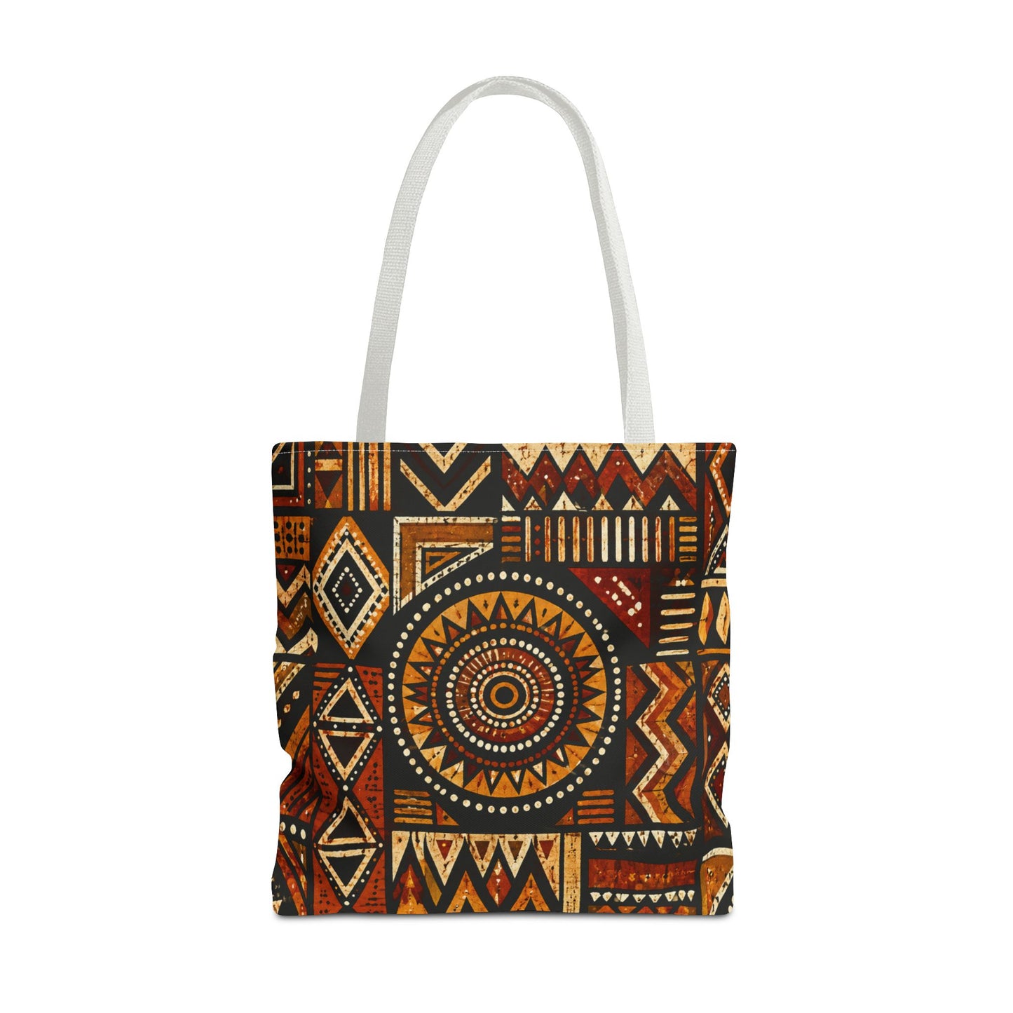 African Tribal Geometric Full Art Tote Bag
