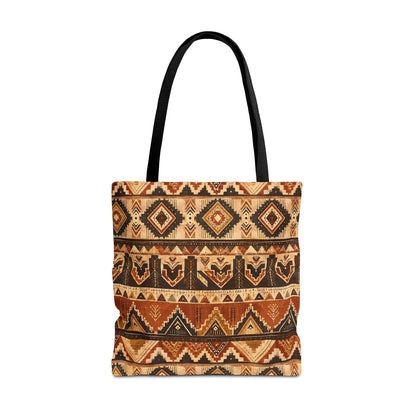 African Tribal Traditional Pattern Full Art Tote Bag