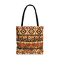 African Tribal Traditional Pattern Full Art Tote Bag