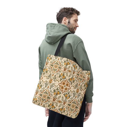 Mediterranean Moroccan Lemon Ornate Tote Bag
