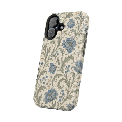 William Morris Floral Blue Magnetic iPhone Cases